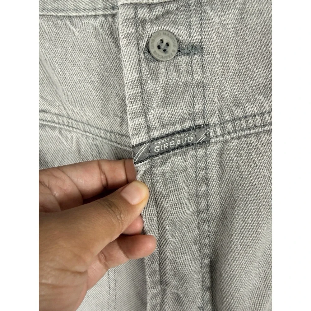 Marithe Francois Girbaud BLUE Brand X Short Mens 40 Gray Baggy Denim Shorts